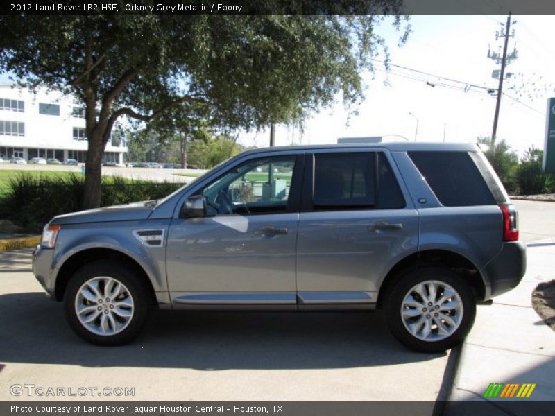 Orkney Grey Metallic / Ebony 2012 Land Rover LR2 HSE