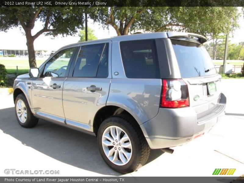 Orkney Grey Metallic / Ebony 2012 Land Rover LR2 HSE