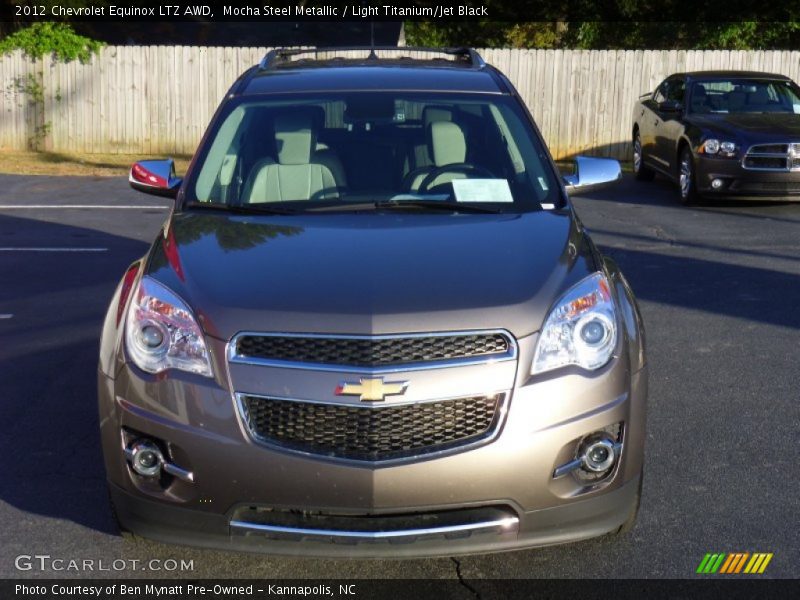 Mocha Steel Metallic / Light Titanium/Jet Black 2012 Chevrolet Equinox LTZ AWD