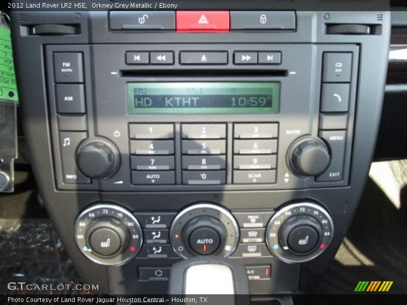 Orkney Grey Metallic / Ebony 2012 Land Rover LR2 HSE