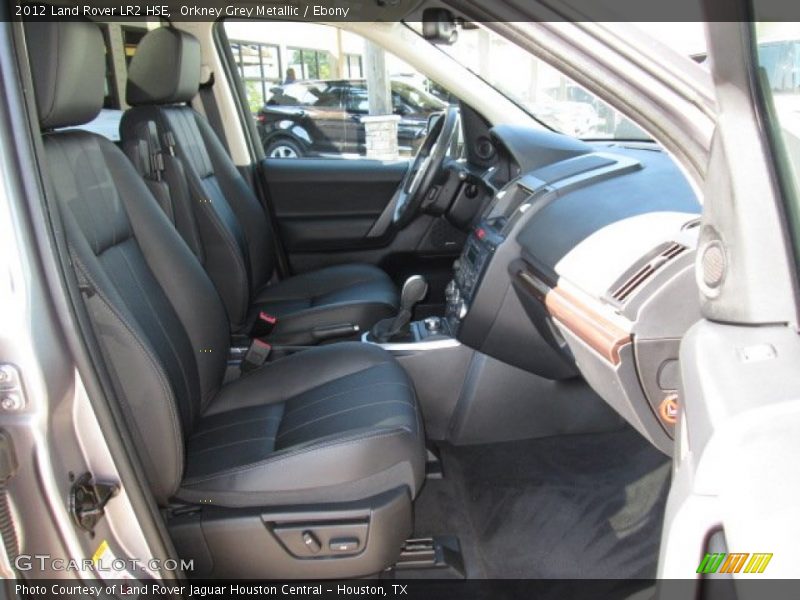 Orkney Grey Metallic / Ebony 2012 Land Rover LR2 HSE