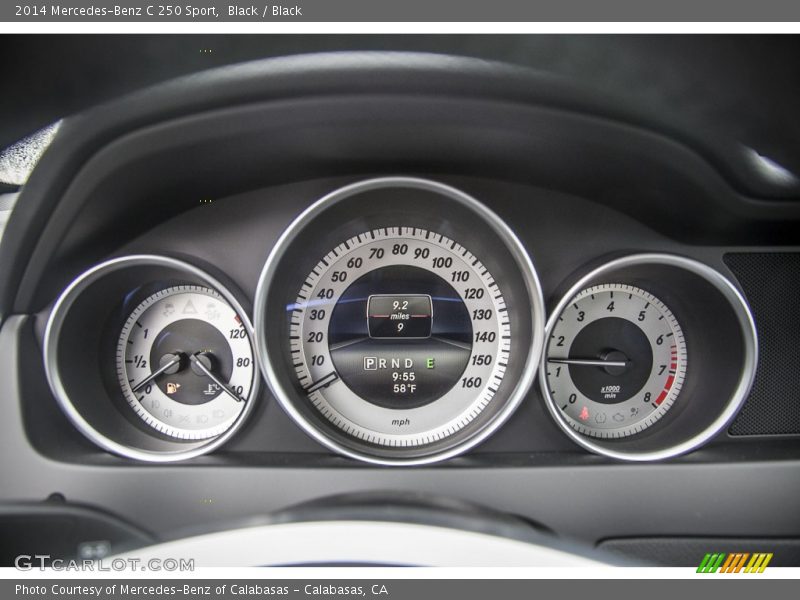 Black / Black 2014 Mercedes-Benz C 250 Sport