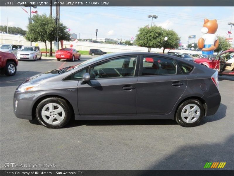 Winter Gray Metallic / Dark Gray 2011 Toyota Prius Hybrid I