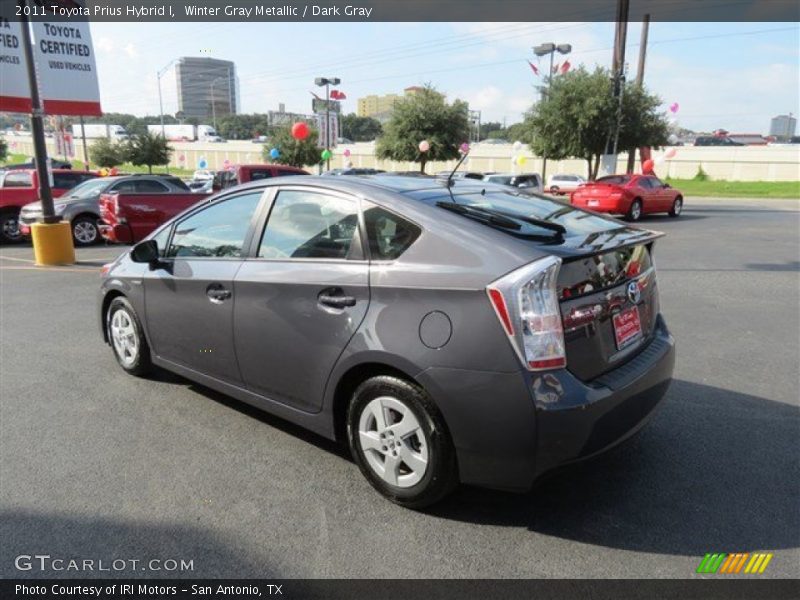 Winter Gray Metallic / Dark Gray 2011 Toyota Prius Hybrid I