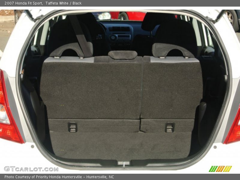 Taffeta White / Black 2007 Honda Fit Sport