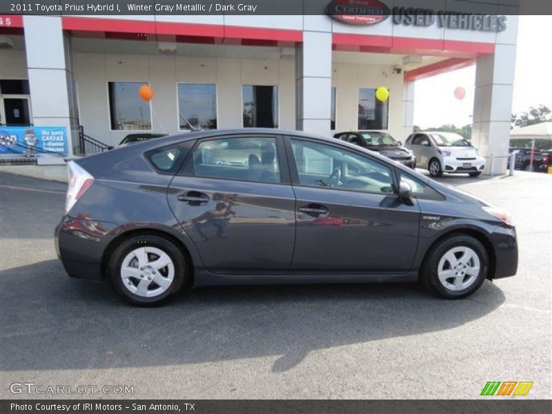 Winter Gray Metallic / Dark Gray 2011 Toyota Prius Hybrid I