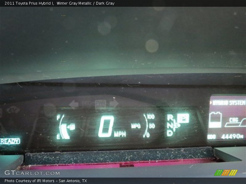 Winter Gray Metallic / Dark Gray 2011 Toyota Prius Hybrid I