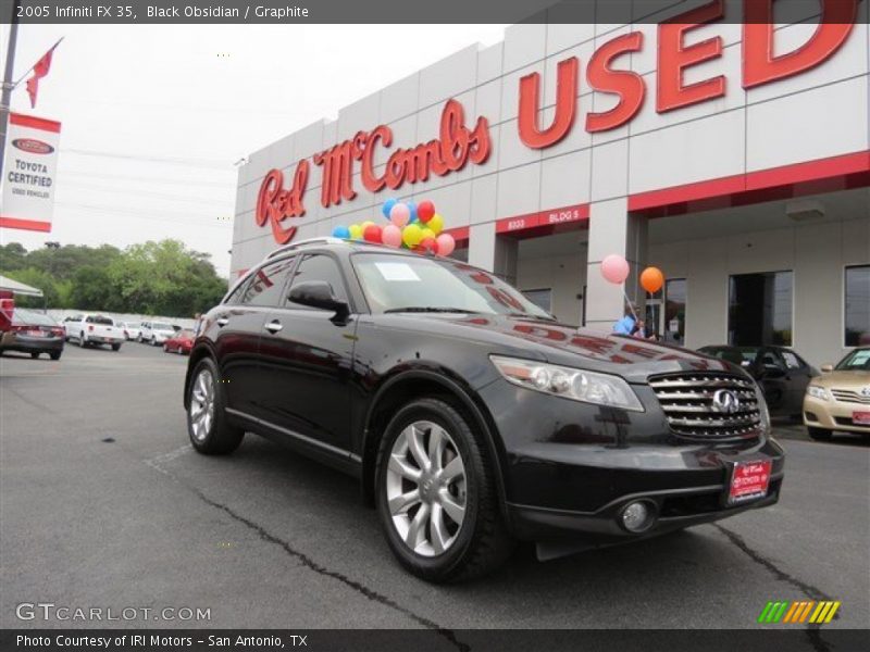 Black Obsidian / Graphite 2005 Infiniti FX 35