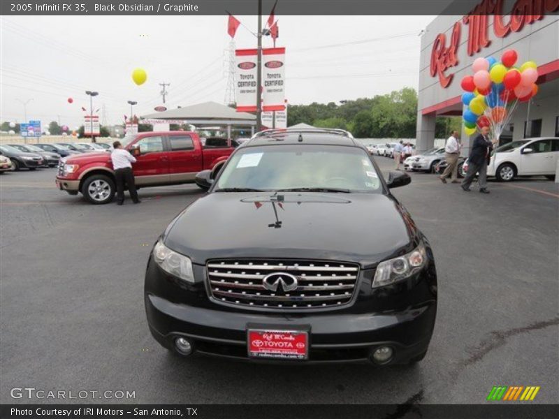Black Obsidian / Graphite 2005 Infiniti FX 35