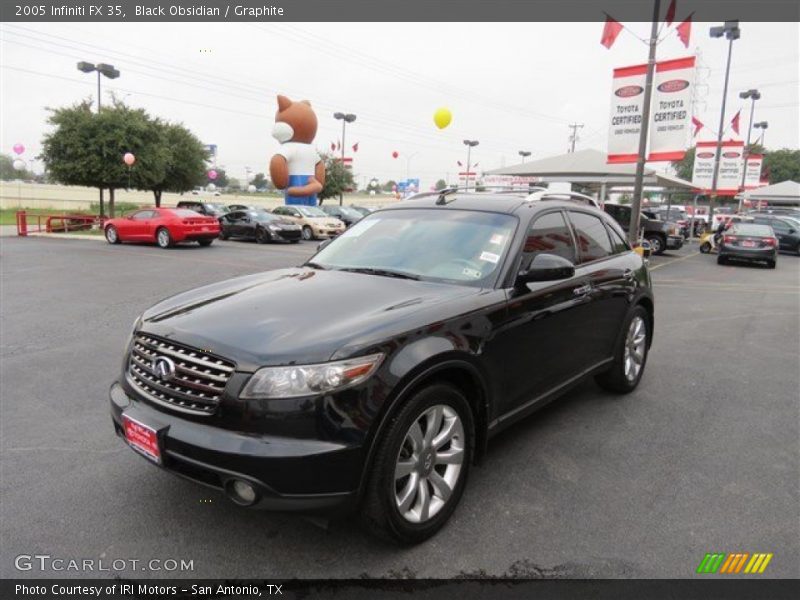 Black Obsidian / Graphite 2005 Infiniti FX 35