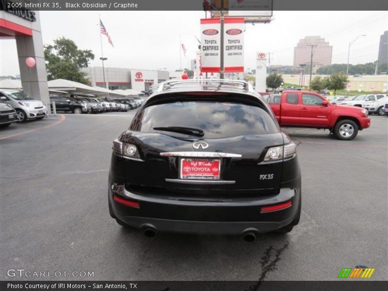 Black Obsidian / Graphite 2005 Infiniti FX 35