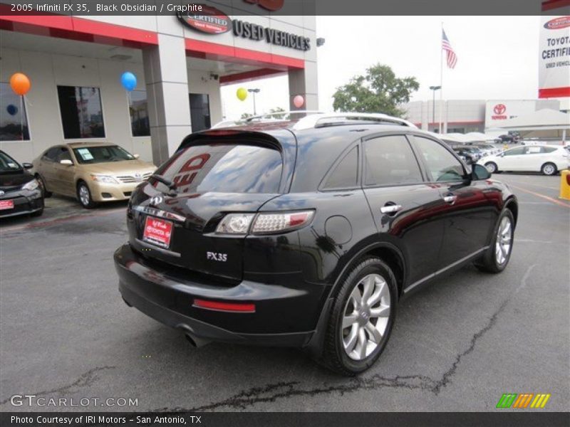 Black Obsidian / Graphite 2005 Infiniti FX 35