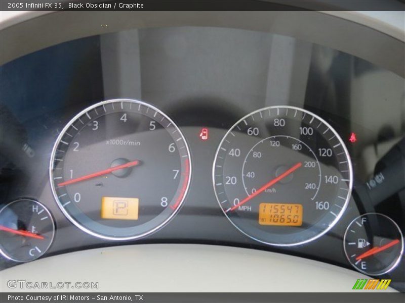 Black Obsidian / Graphite 2005 Infiniti FX 35