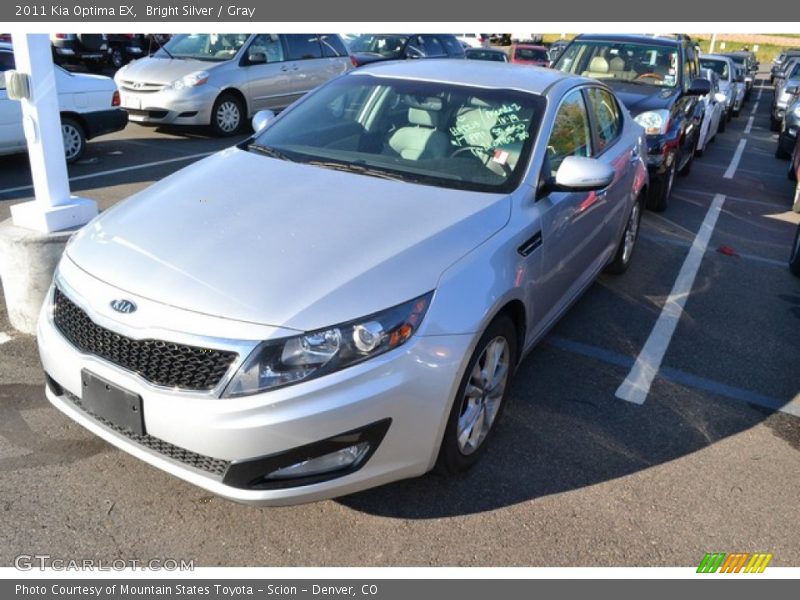 Bright Silver / Gray 2011 Kia Optima EX