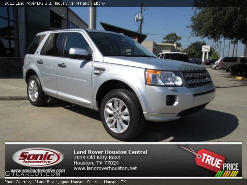 Indus Silver Metallic / Ebony 2012 Land Rover LR2 3.2