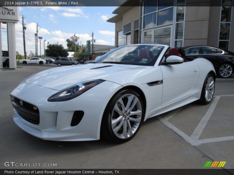 Front 3/4 View of 2014 F-TYPE S