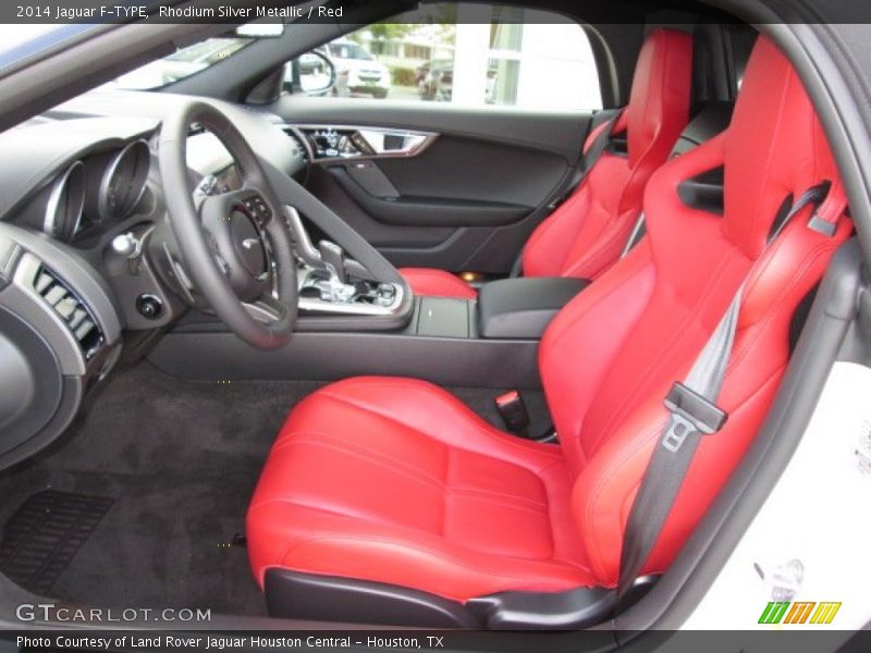 Front Seat of 2014 F-TYPE 