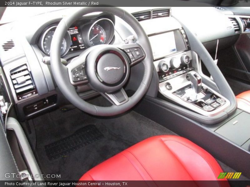 Red Interior - 2014 F-TYPE  