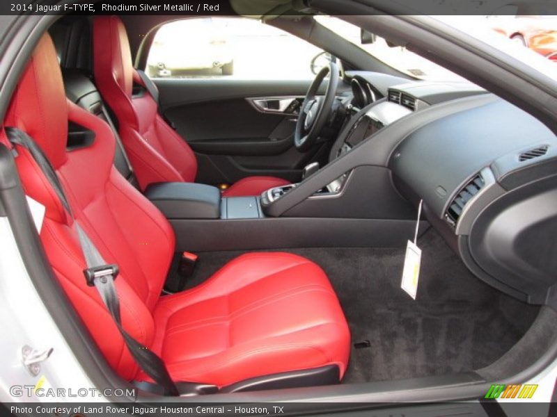 Front Seat of 2014 F-TYPE 
