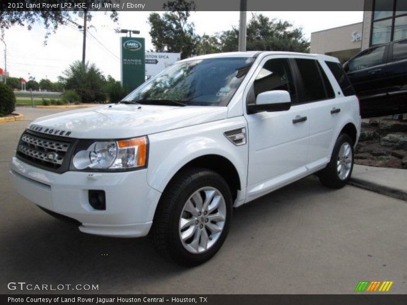 Fuji White / Ebony 2012 Land Rover LR2 HSE