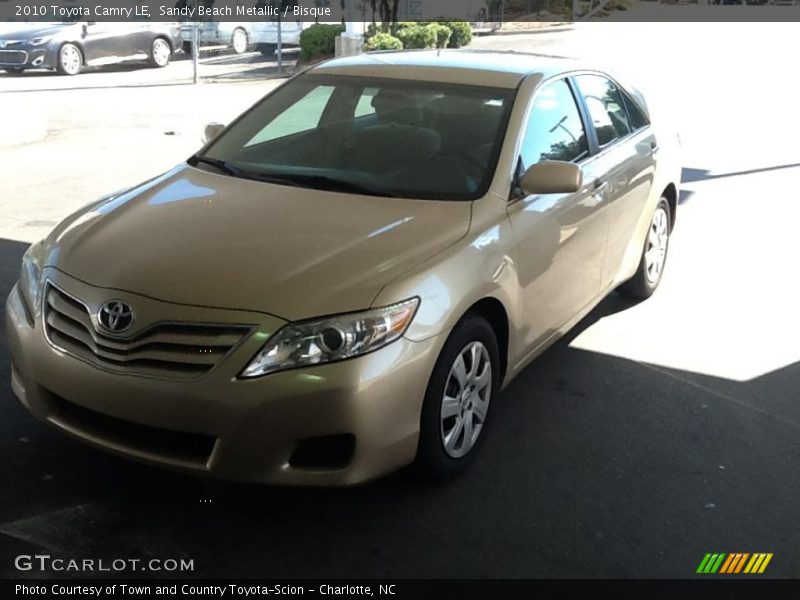 Sandy Beach Metallic / Bisque 2010 Toyota Camry LE