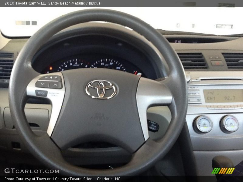 Sandy Beach Metallic / Bisque 2010 Toyota Camry LE