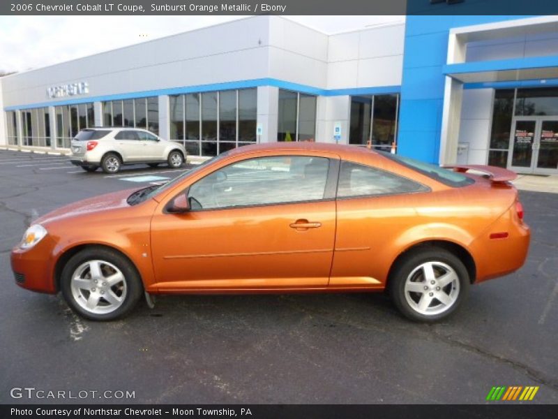 Sunburst Orange Metallic / Ebony 2006 Chevrolet Cobalt LT Coupe