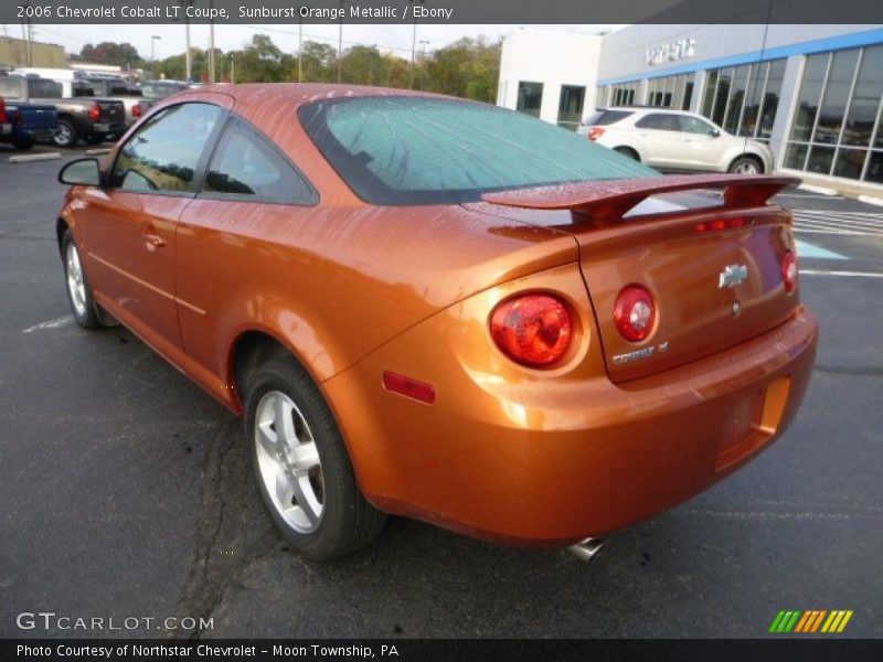 Sunburst Orange Metallic / Ebony 2006 Chevrolet Cobalt LT Coupe