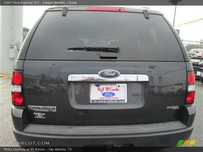 Carbon Metallic / Stone 2007 Ford Explorer XLT