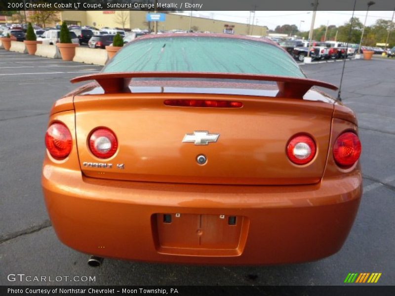 Sunburst Orange Metallic / Ebony 2006 Chevrolet Cobalt LT Coupe
