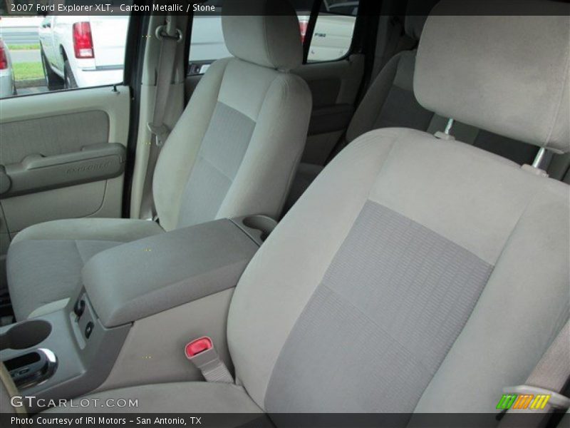 Carbon Metallic / Stone 2007 Ford Explorer XLT