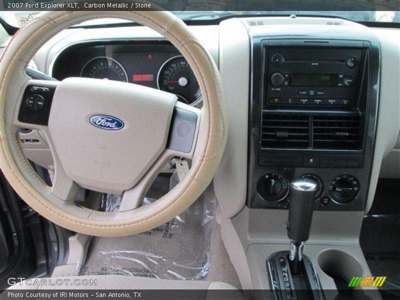 Carbon Metallic / Stone 2007 Ford Explorer XLT