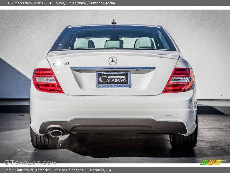 Polar White / Almond/Mocha 2014 Mercedes-Benz C 250 Coupe