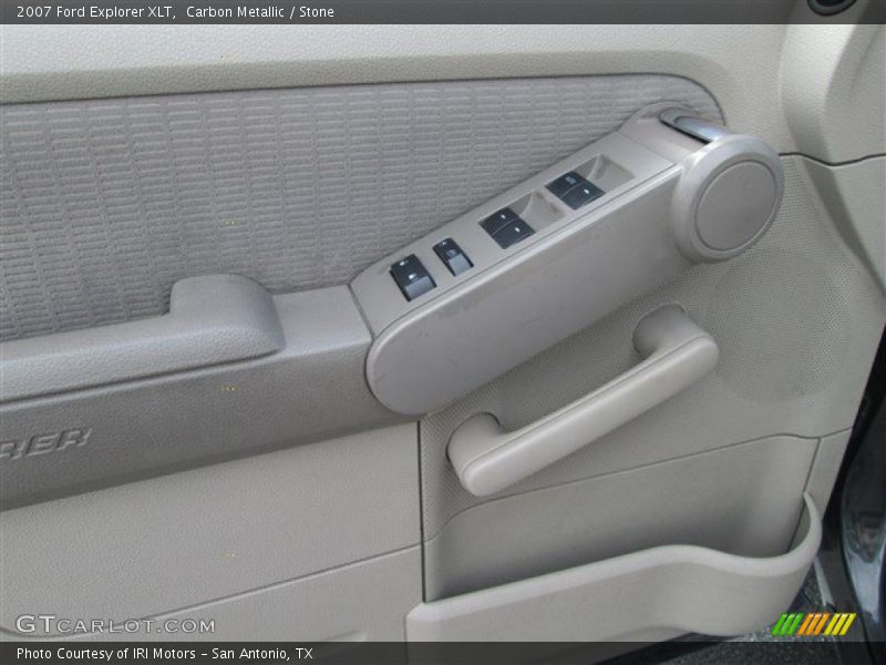 Carbon Metallic / Stone 2007 Ford Explorer XLT
