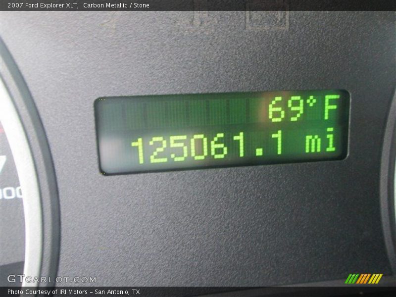 Carbon Metallic / Stone 2007 Ford Explorer XLT