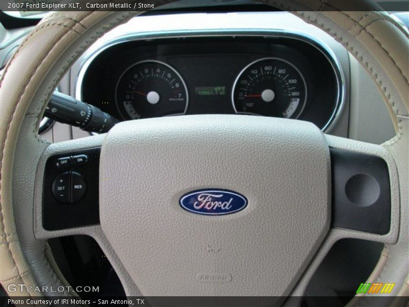 Carbon Metallic / Stone 2007 Ford Explorer XLT