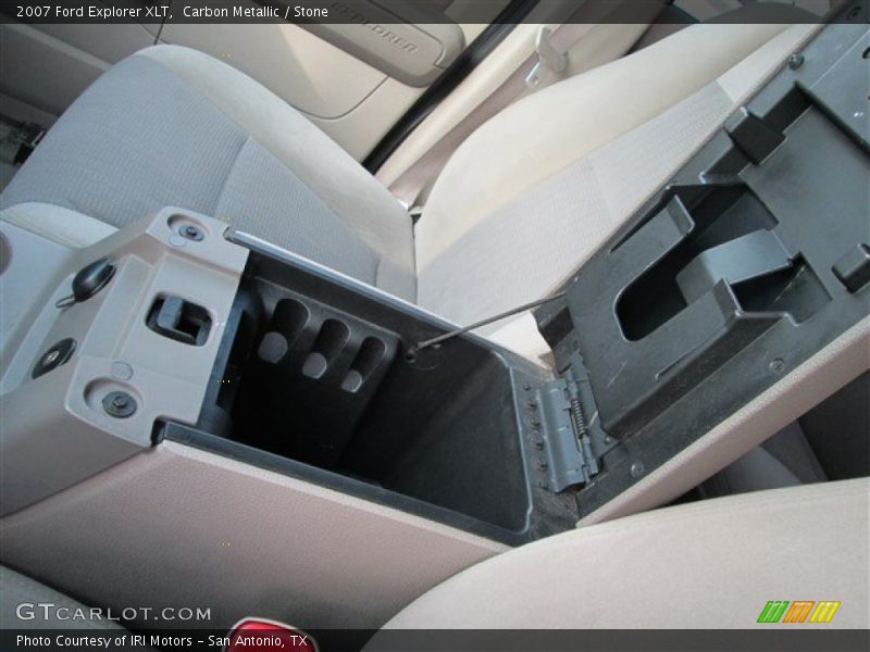 Carbon Metallic / Stone 2007 Ford Explorer XLT