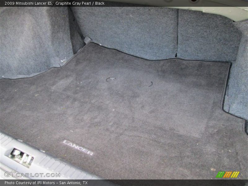 Graphite Gray Pearl / Black 2009 Mitsubishi Lancer ES