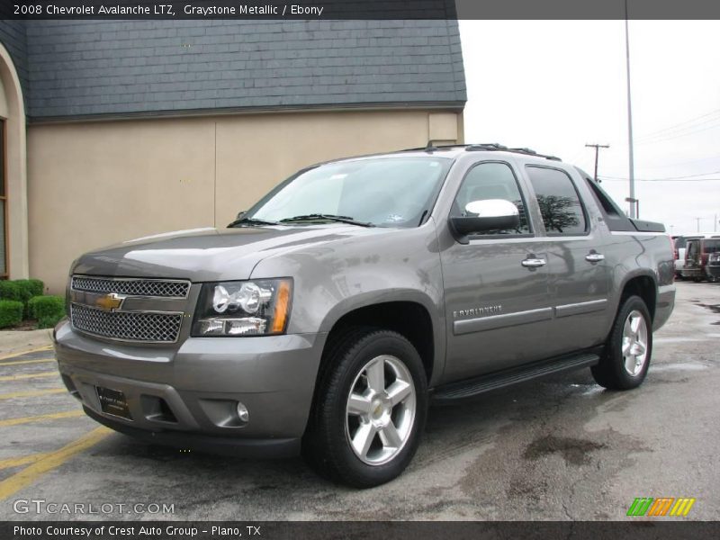 Graystone Metallic / Ebony 2008 Chevrolet Avalanche LTZ