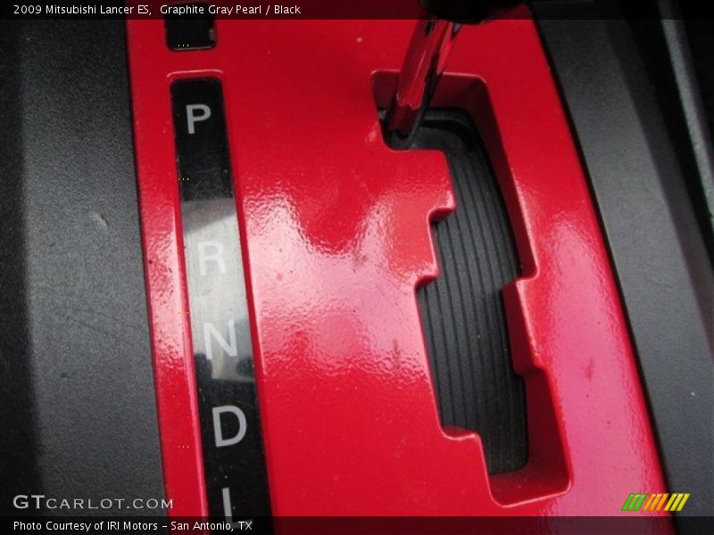 Graphite Gray Pearl / Black 2009 Mitsubishi Lancer ES