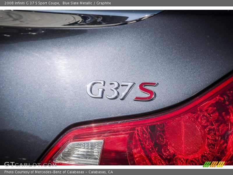 Blue Slate Metallic / Graphite 2008 Infiniti G 37 S Sport Coupe