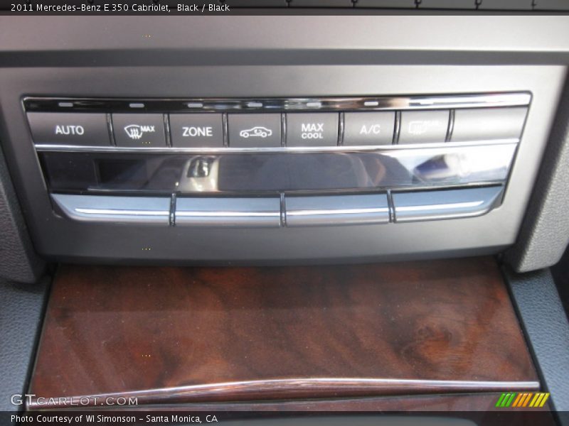 Black / Black 2011 Mercedes-Benz E 350 Cabriolet