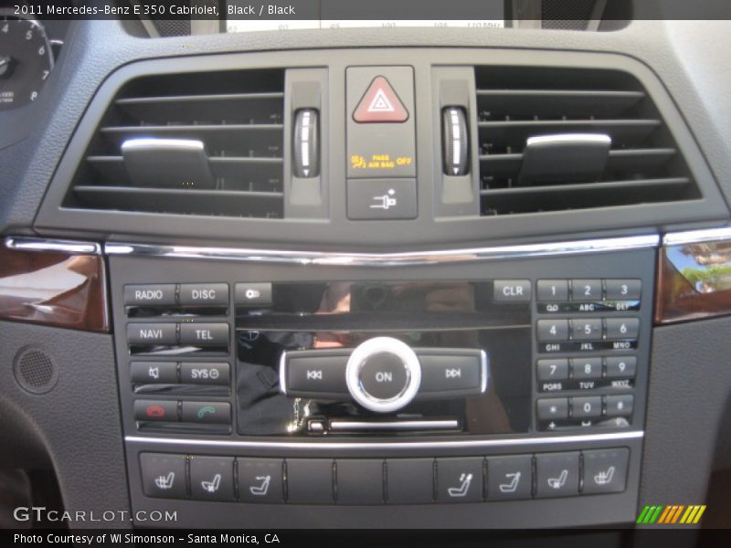 Black / Black 2011 Mercedes-Benz E 350 Cabriolet