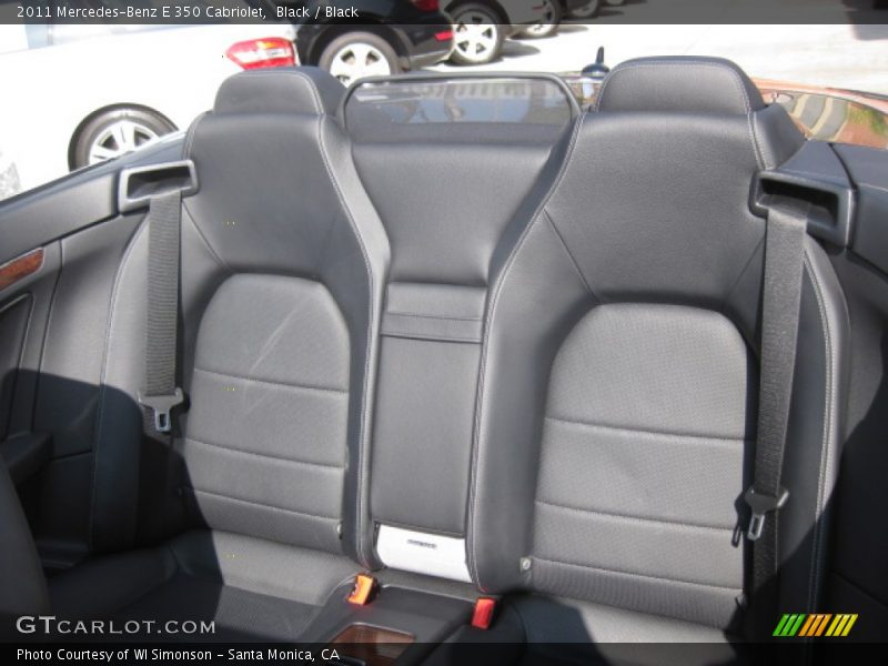 Black / Black 2011 Mercedes-Benz E 350 Cabriolet