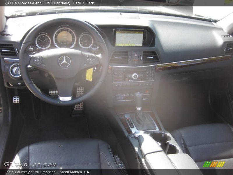 Black / Black 2011 Mercedes-Benz E 350 Cabriolet