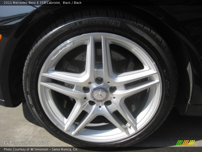Black / Black 2011 Mercedes-Benz E 350 Cabriolet