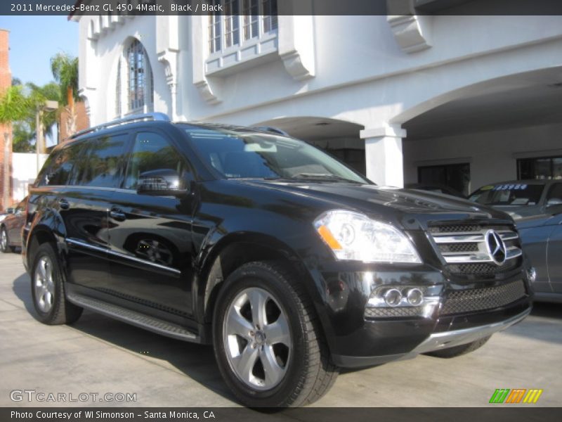 Black / Black 2011 Mercedes-Benz GL 450 4Matic