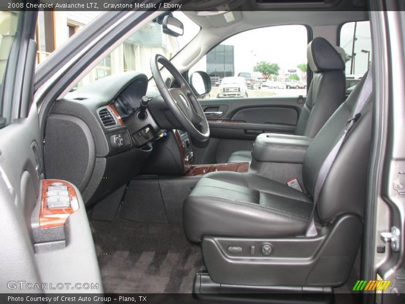 Graystone Metallic / Ebony 2008 Chevrolet Avalanche LTZ