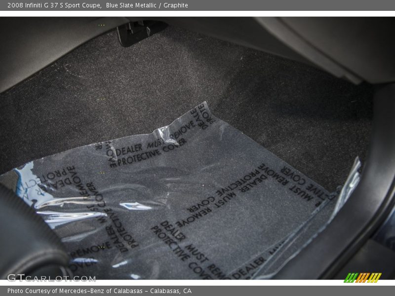 Blue Slate Metallic / Graphite 2008 Infiniti G 37 S Sport Coupe