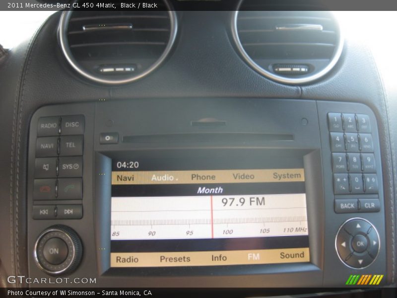 Black / Black 2011 Mercedes-Benz GL 450 4Matic